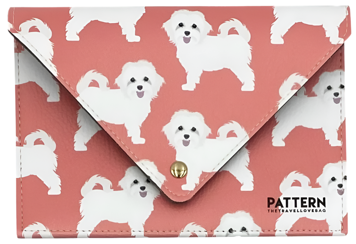 Porta passaporto "MINI TRAVEL" - Pattern The Travel Love Bag