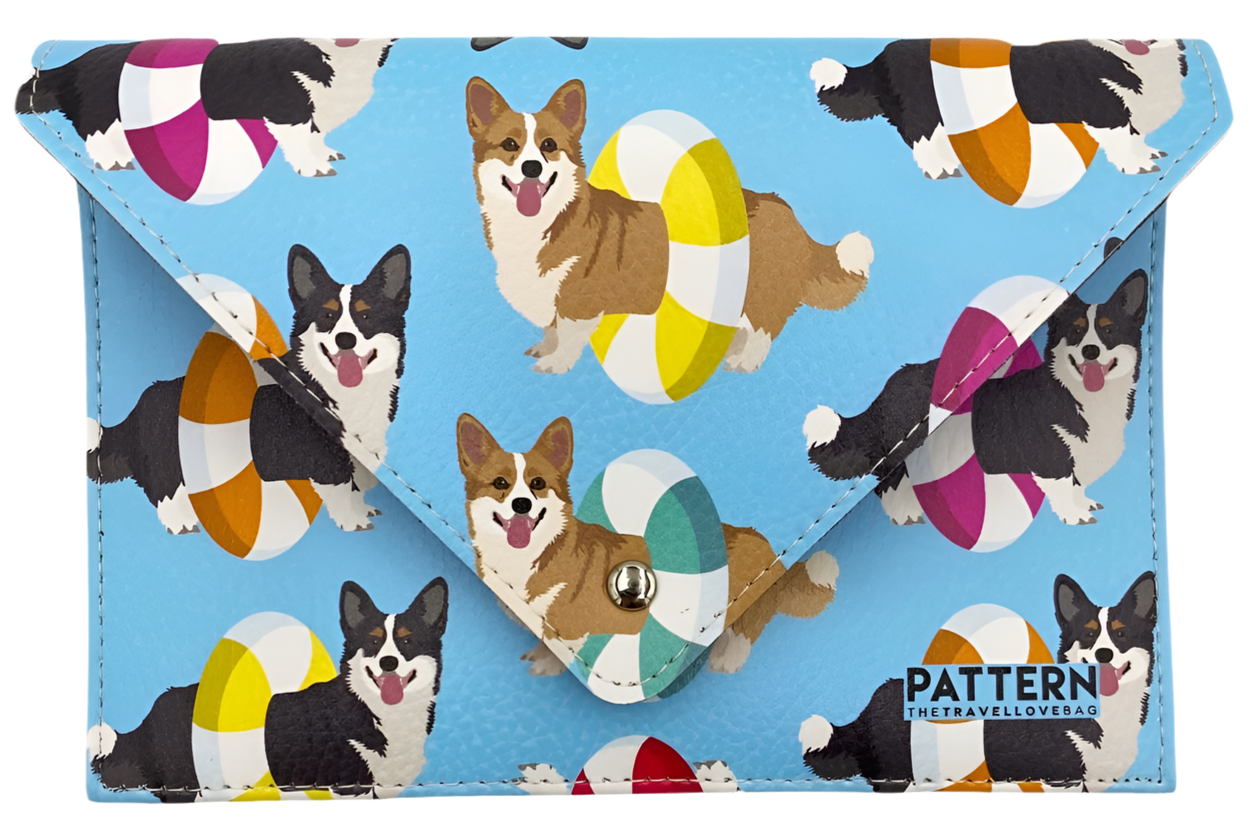 Porta passaporto "MINI TRAVEL" - Pattern The Travel Love Bag