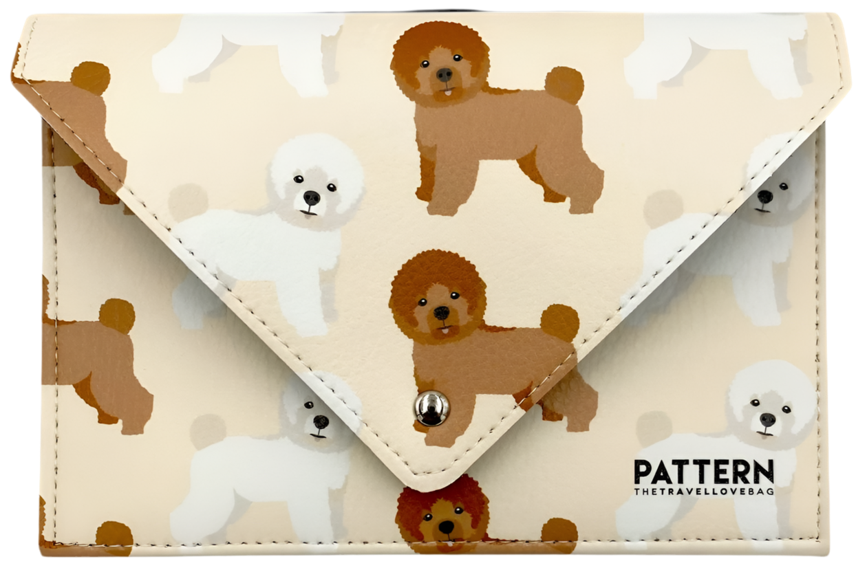 Porta passaporto "MINI TRAVEL" - Pattern The Travel Love Bag