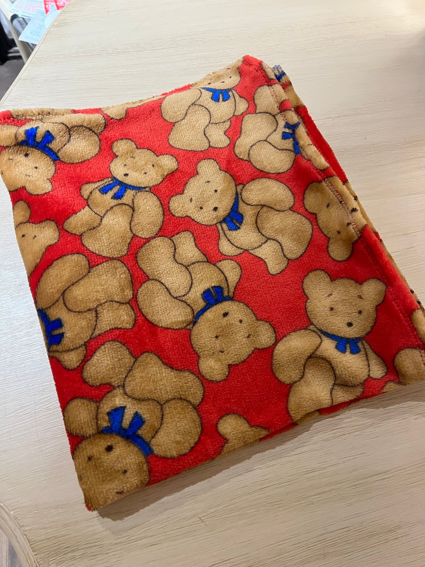 Copertina di Natale Super Soft in pile "Teddy" - Da TOmmy Pet Boutique