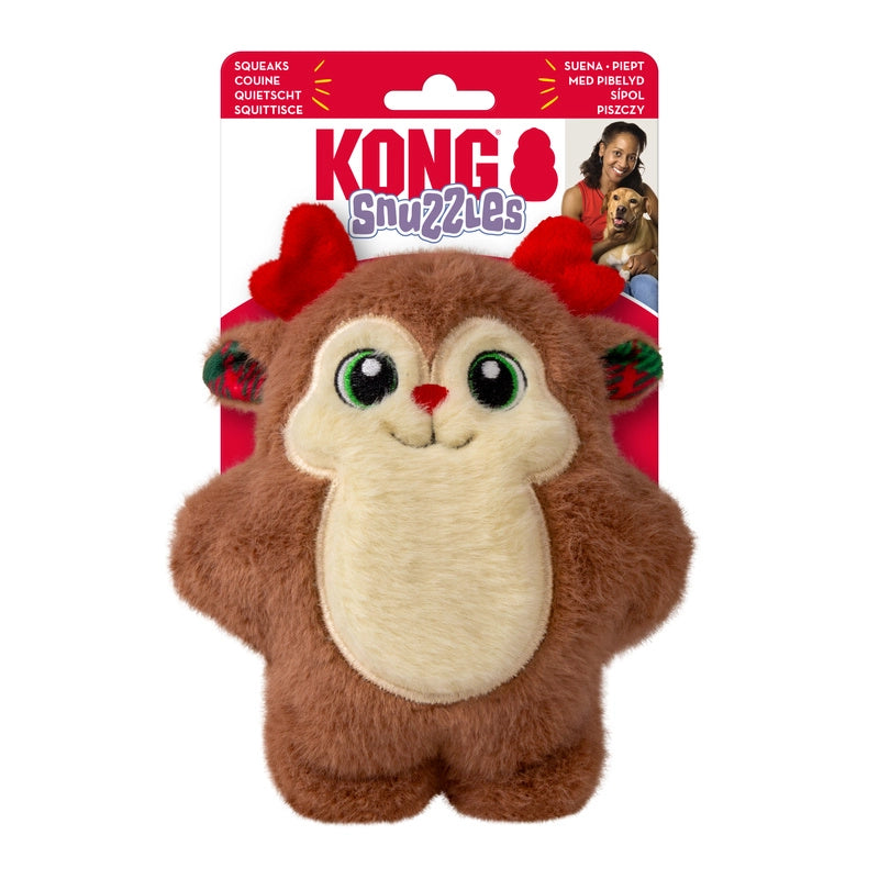 Peluche Natalizio "Holiday Snuzzles Renna" - Kong