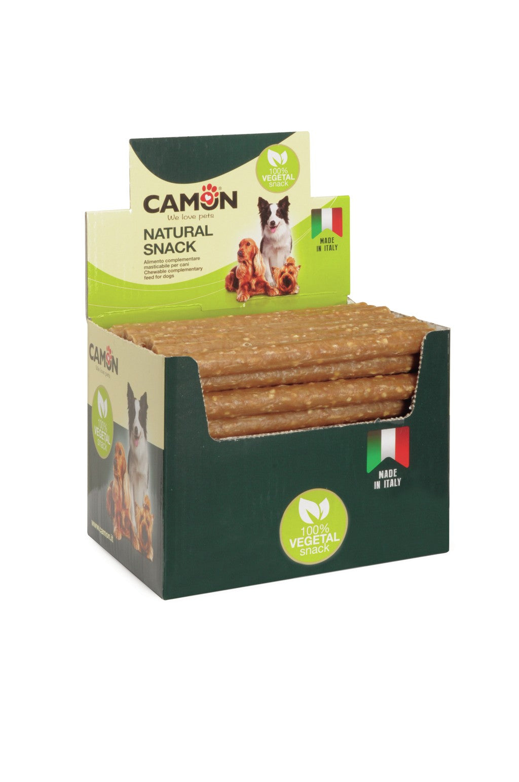 Biscotti Sfusi Dental snack "Cannoli al riso" - Camon