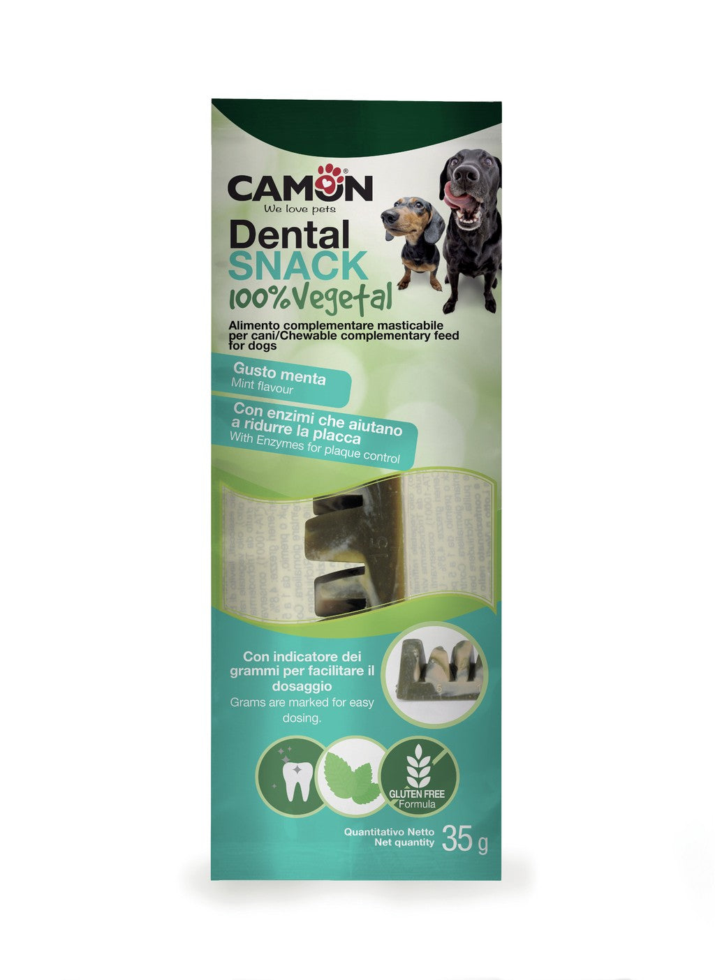 Snack "Dental Snack" con Enzimi - Camon
