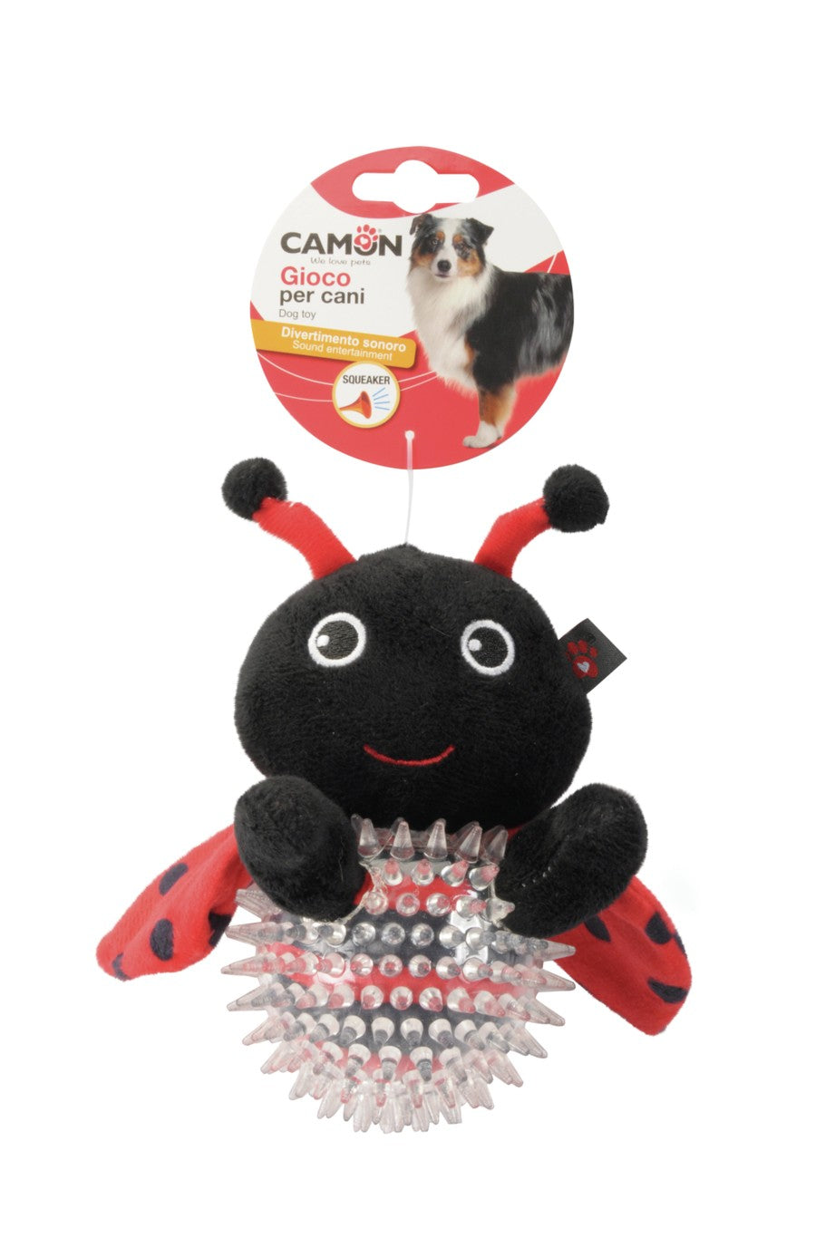 Gioco TPR e Squeaker "Animaletti" - Camon