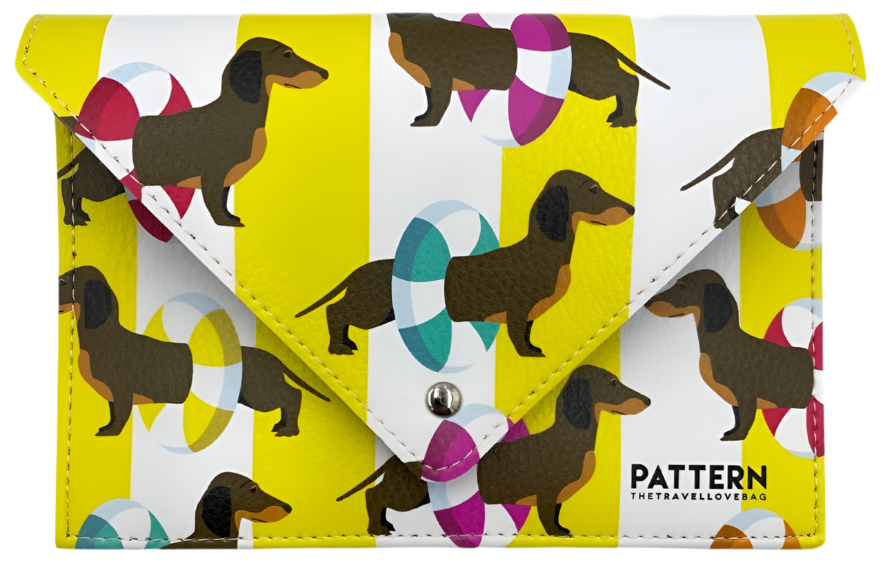 Porta passaporto "MINI TRAVEL" - Pattern The Travel Love Bag