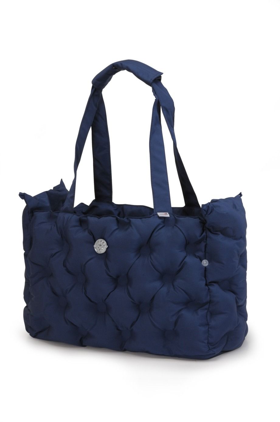 Borsa trasportino imbottita e trapuntata per cani fino a 5 kg – elegante e comoda, con fondo estraibile