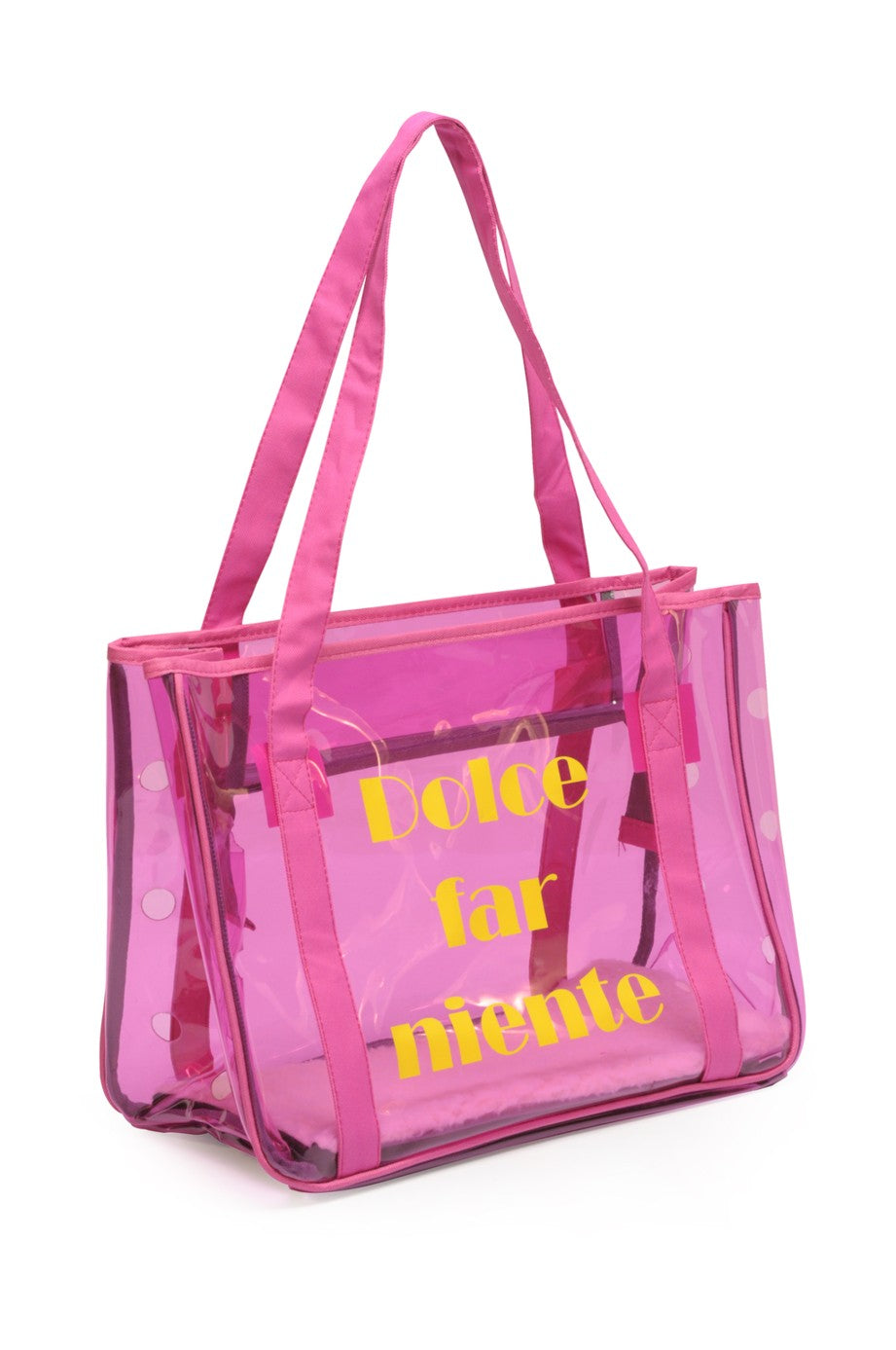 Borsa Trasportino trasparente "Dolce Far Niente" - Camon