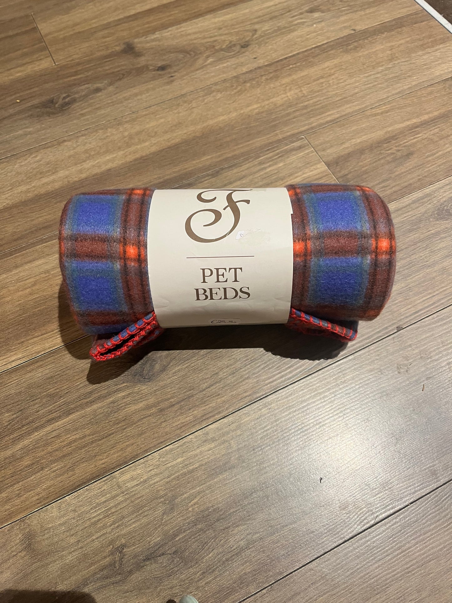 Coperta in pile "Quadri" - Ferribiella