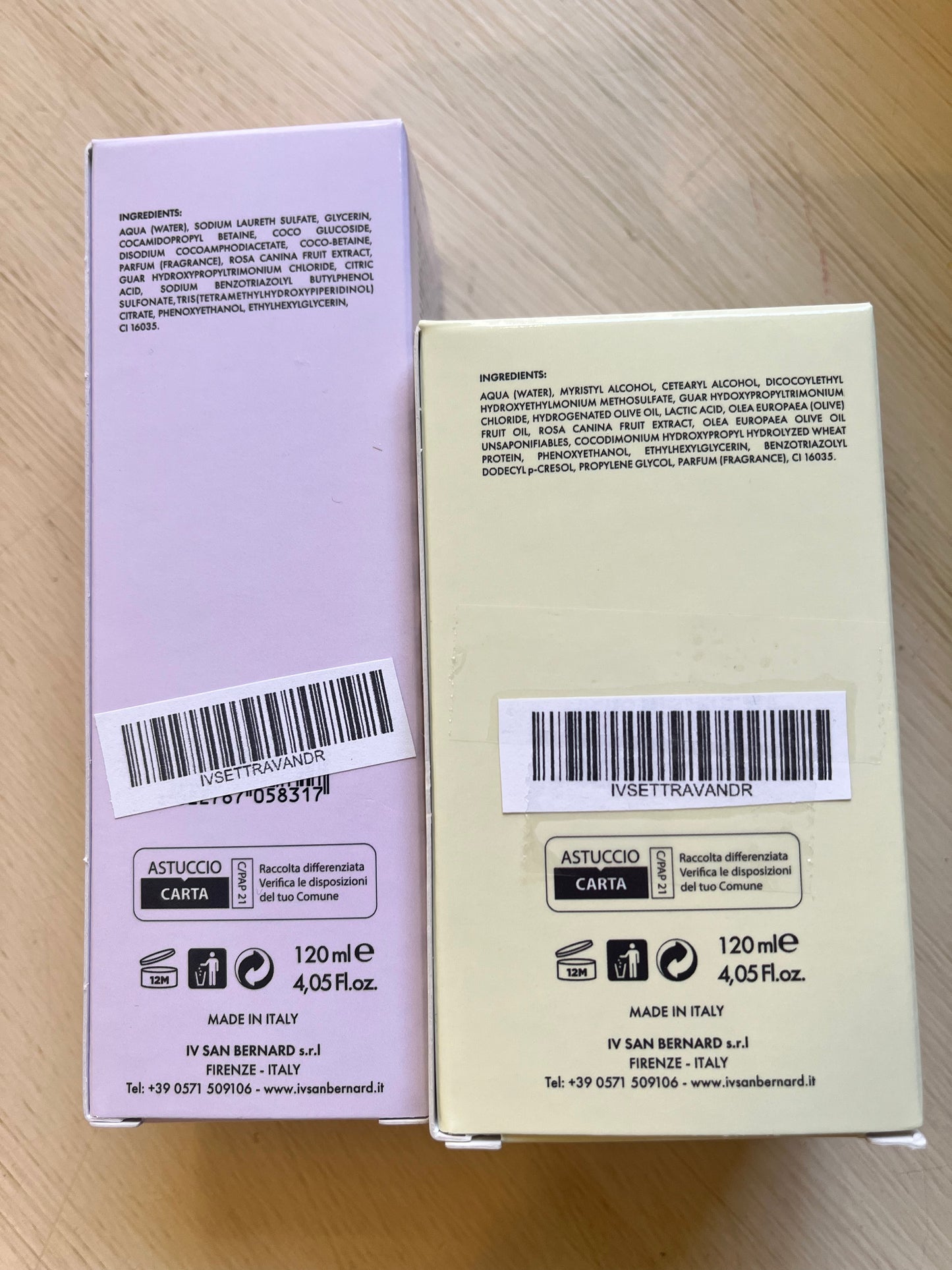 Confezione da Viaggio "The Best" Shampoo + Balsamo - Iv San Bernard