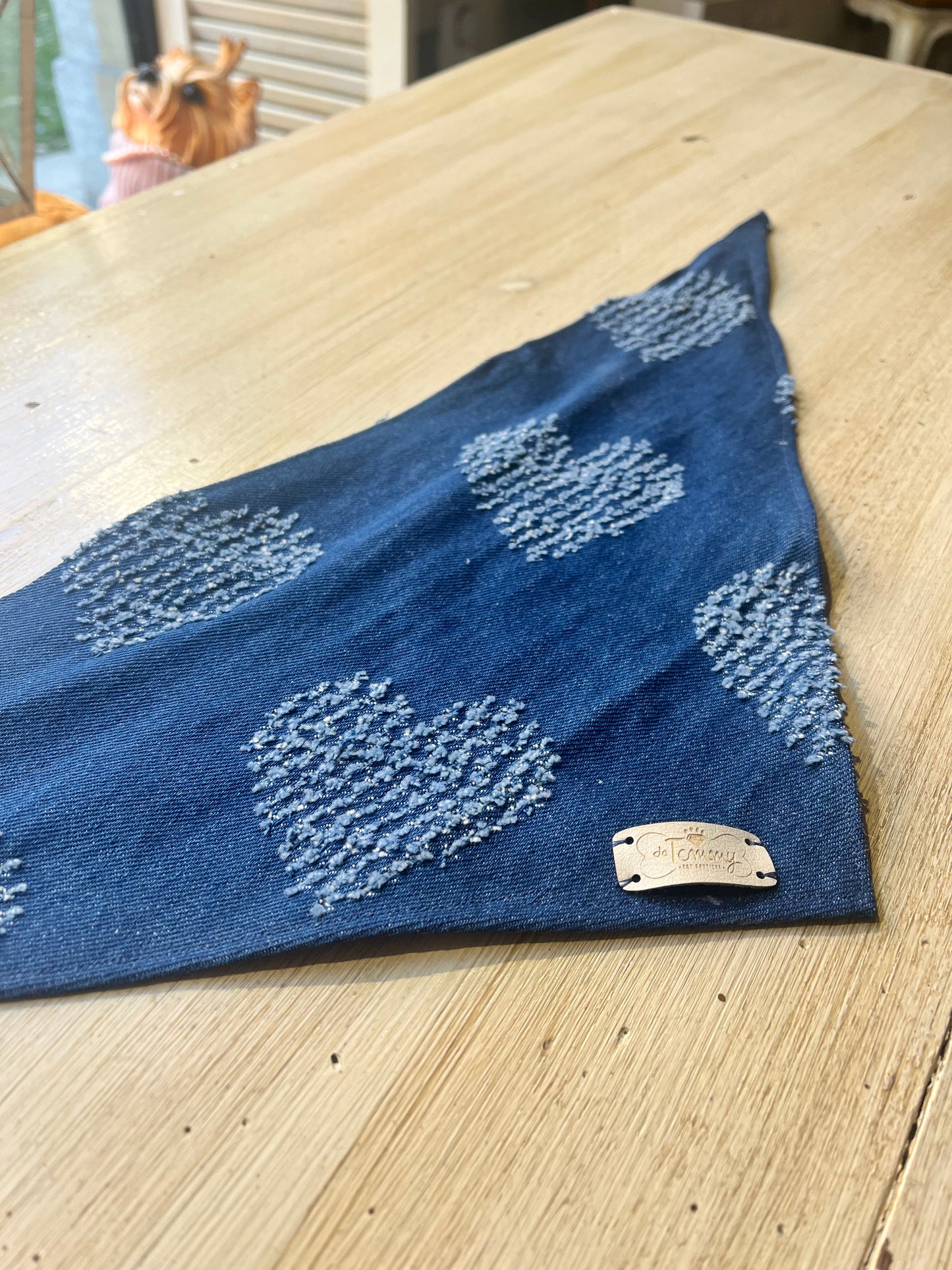 Bandana Jeans con cuori - Da Tommy