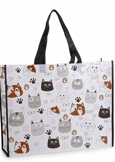 Borsa Rigida "Funny Cats" - Art From Italy