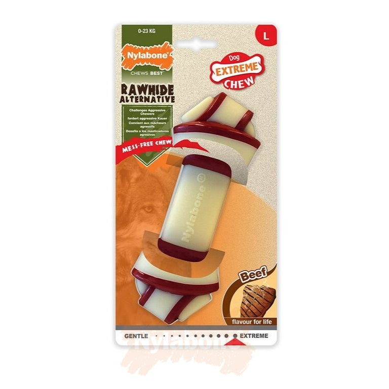 Osso nodo “Dog Extreme Chew” L gusto manzo