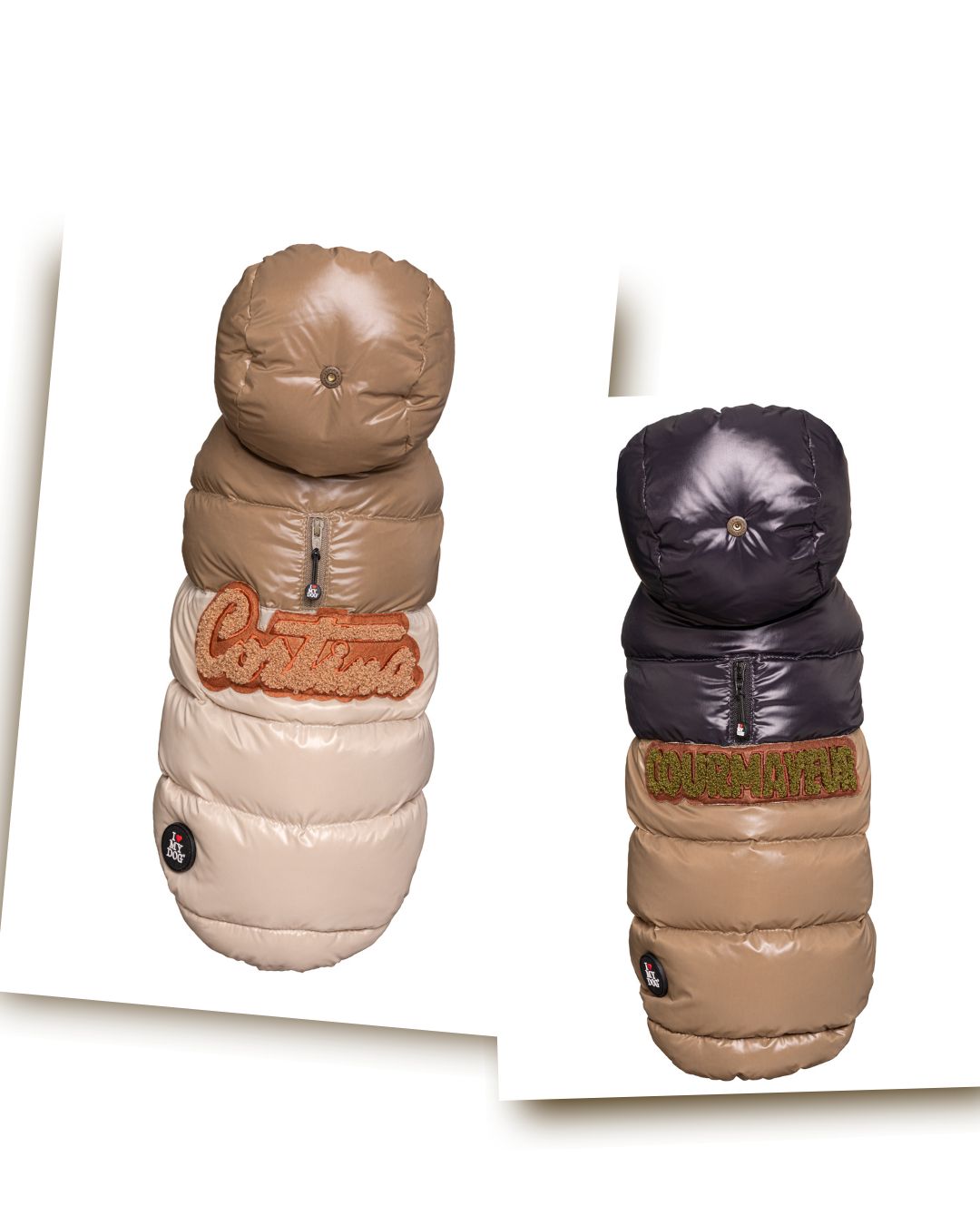Piumino "Bicolor Winter Puffer" - I Love My Dog