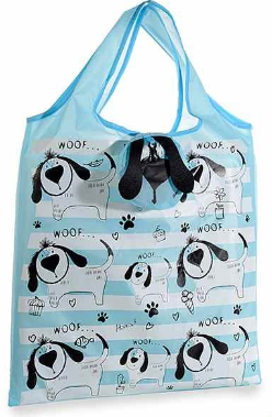 Borsa richiudibile "Woof & Meow" - Da Tommy Pet Boutique