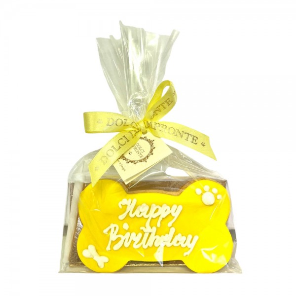 Tortina Compleanno Osso "Birthday Bone" - Dolci Impronte