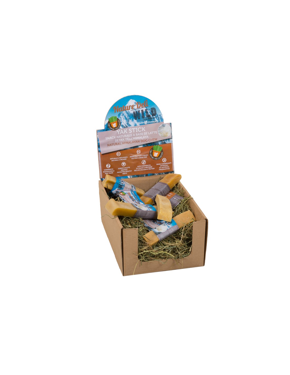 Snack ''Barretta al Latte di Yak' - Nature Delì