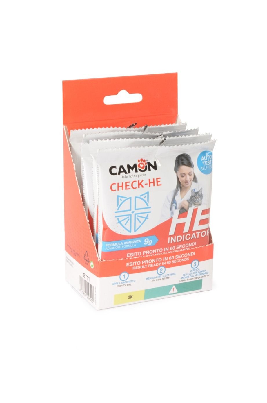 Test per urine Gatto "Check HE" - Camon