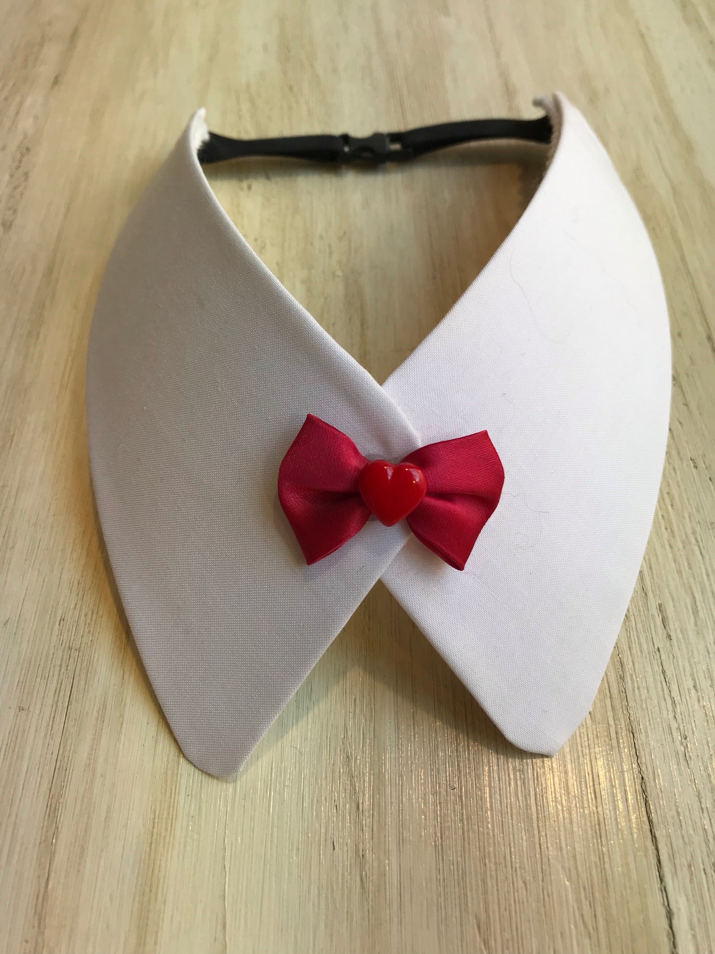 Colletto In Cotone "Con Cravatta o Papillon" - Da Tommy Pet Boutique