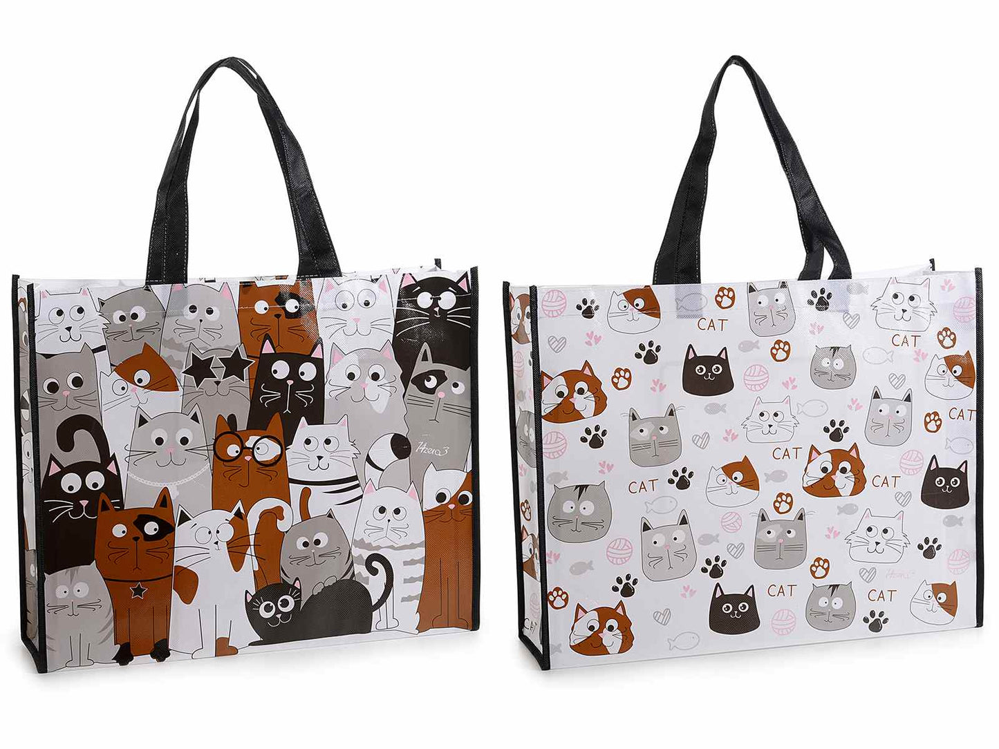 Borsa Rigida "Funny Cats" - Art From Italy