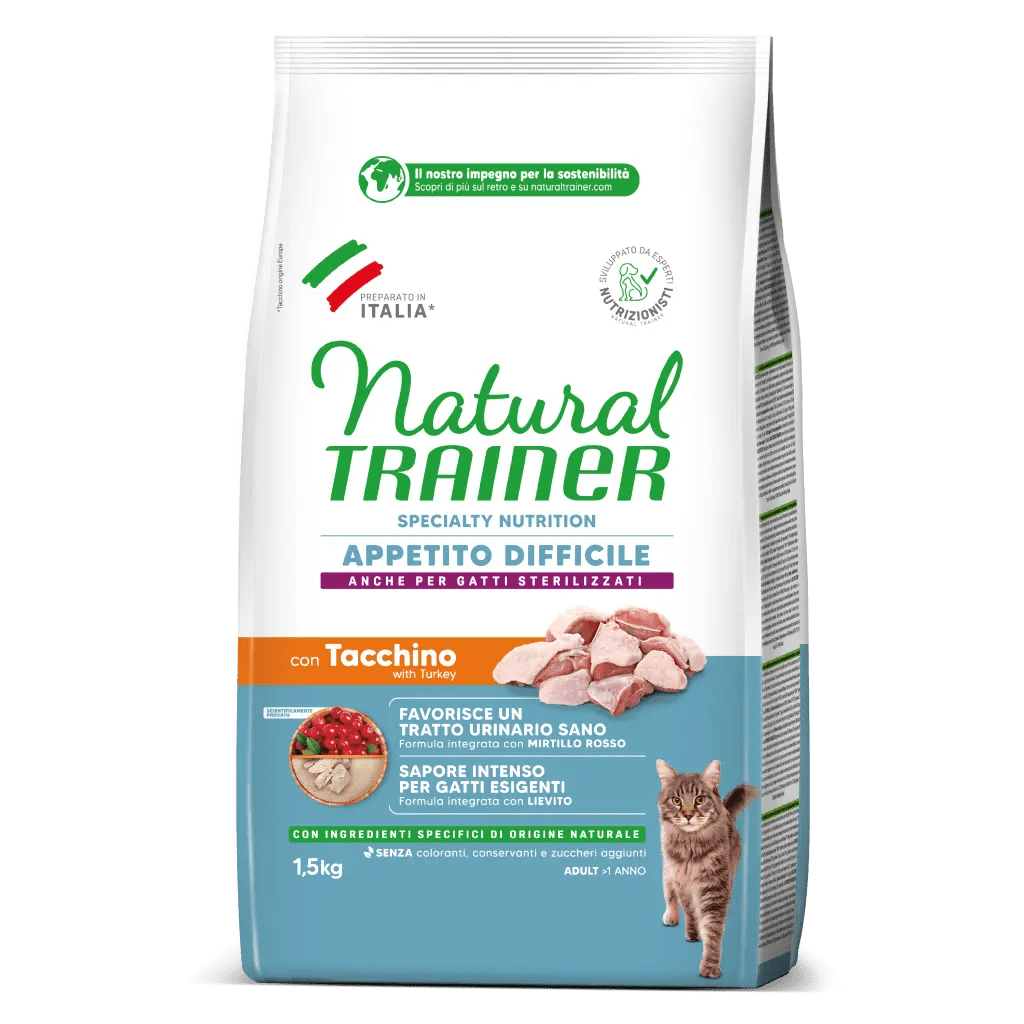 Crocchette Gatto "Exigent Appetito Difficile" - Natural Trainer