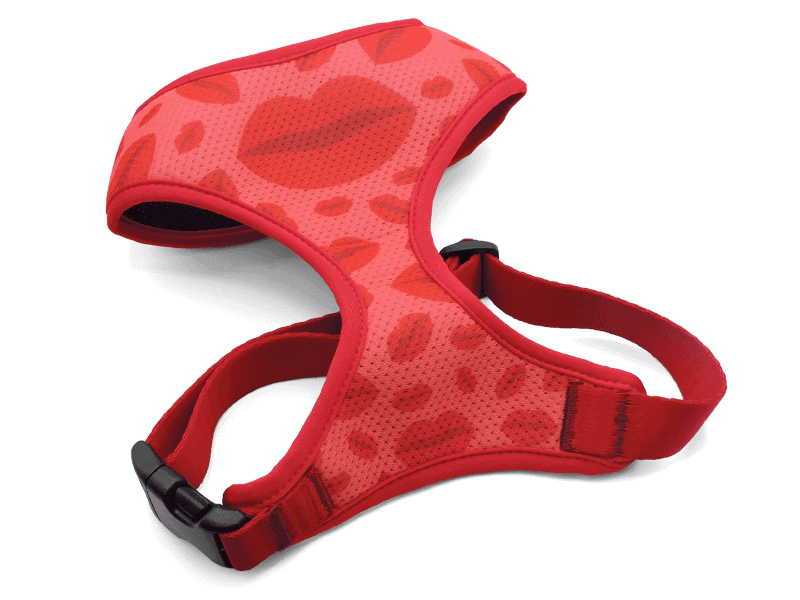 Pettorina Airmesh "Lipstick" Recycled - Morso