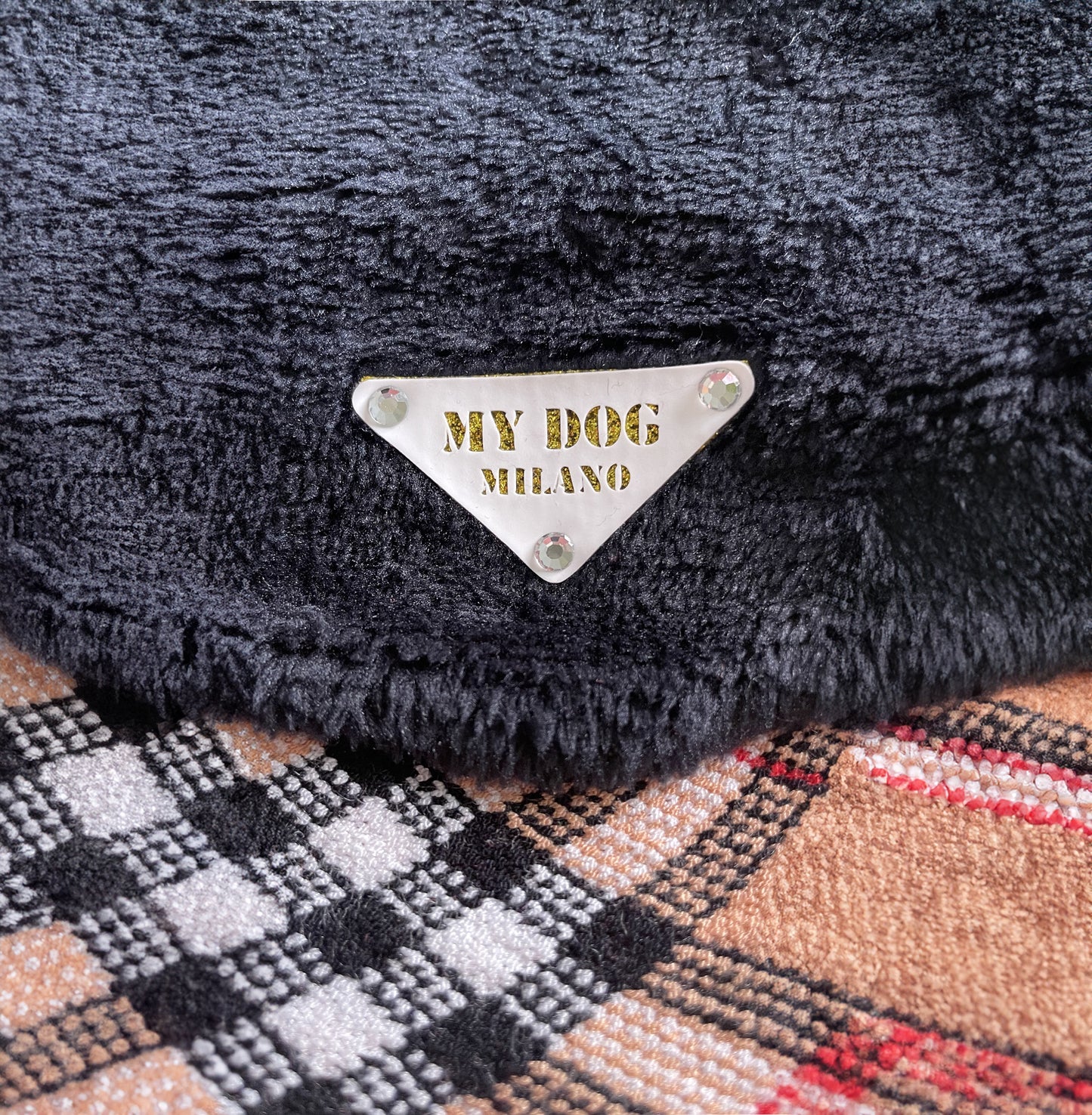 Eco Pelliccia “Bordi Tartan” ULTIME TAGLIE - My Dog