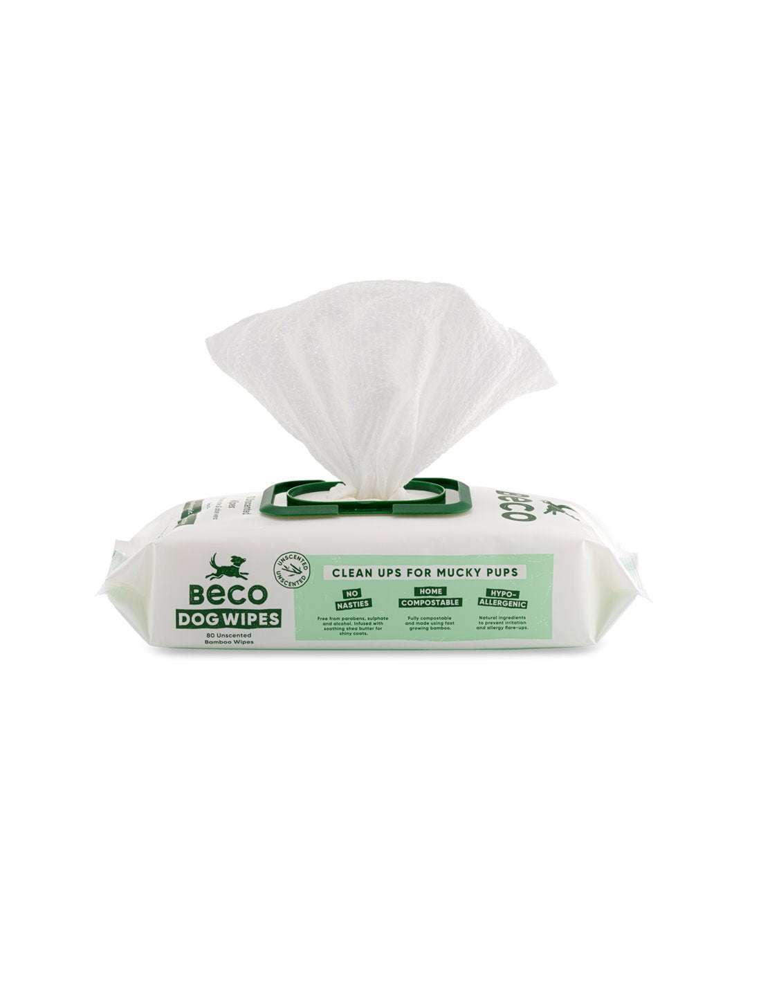 Salviette detergenti in bamboo compostabili - Beco