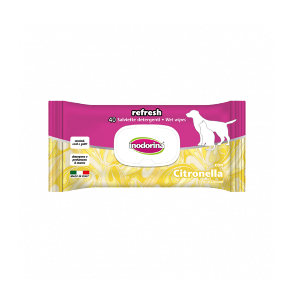 Salviette detergenti "Refresh Extra" 40 pezzi - Inodorina