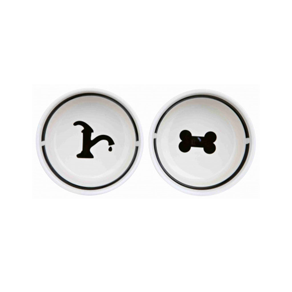 Set ciotole ceramica “Food & Water” - Trixie