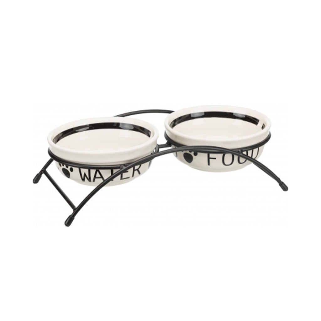 Set ciotole ceramica “Food & Water” - Trixie