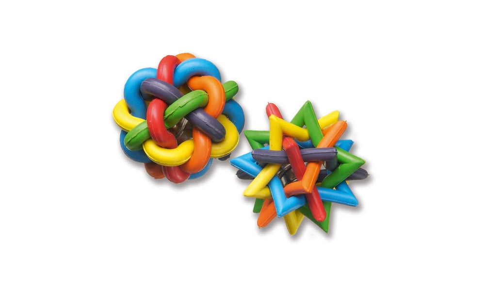 Gioco per gatto "Pallina Intrecciata a Punta"