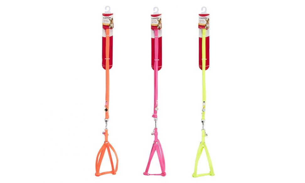 Parure per cuccioli, pettorina con guinzaglio