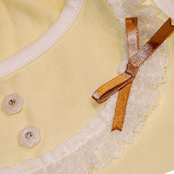 Vestitino giallo con pizzo - Pretty Pet