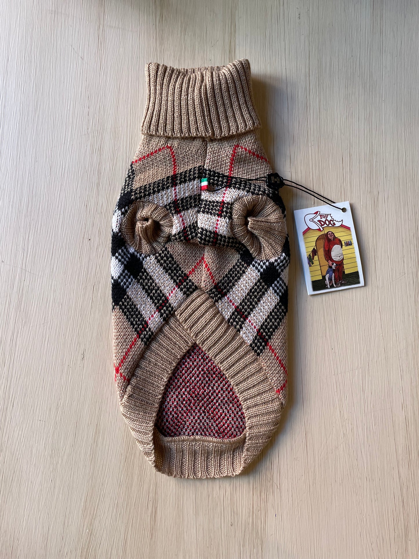Maglioncino "Jacquard Tartan" - My Dog