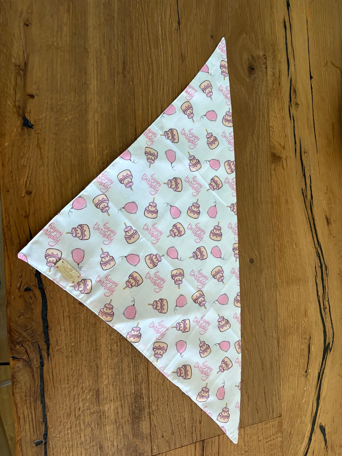 Bandana ''Happy Birthday'' - Da Tommy Pet Boutique