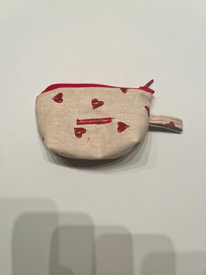 Portasacchetti in tessuto Beige con Cuoricini - Da Tommy Pet Boutique