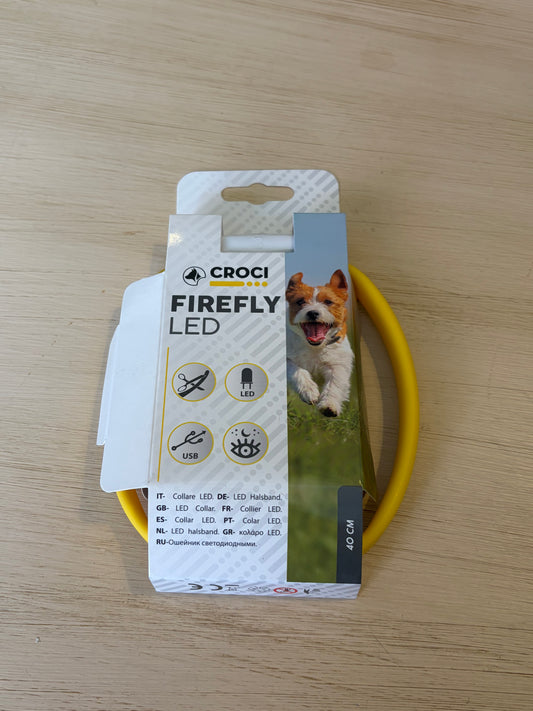 Collare "Visibility" con LED USB - Croci