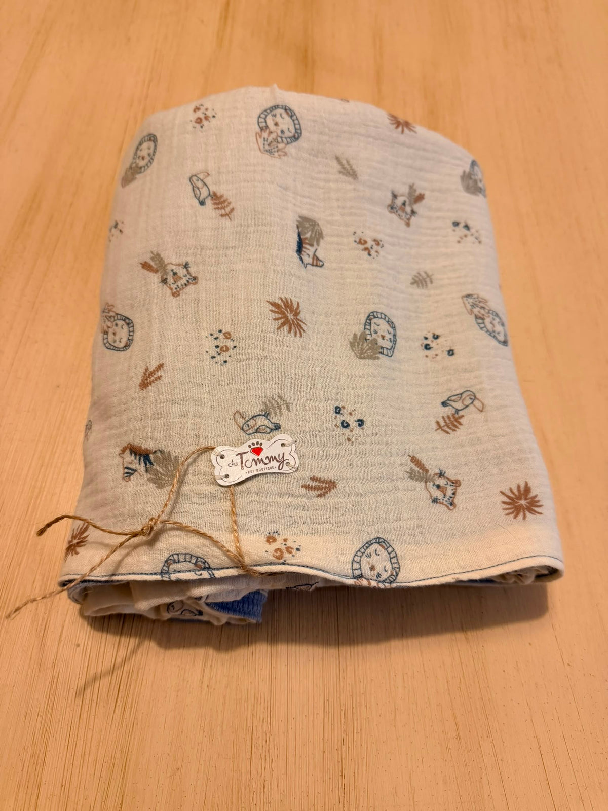 Copertina double maglia e mussola - Da Tommy Pet Boutique