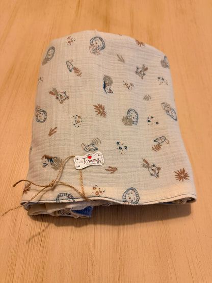 Copertina double maglia e mussola - Da Tommy Pet Boutique