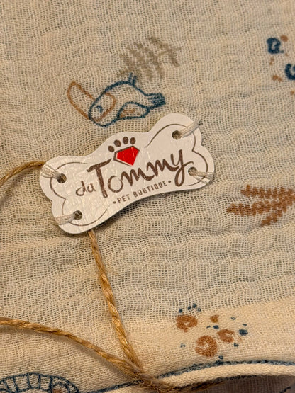 Copertina double maglia e mussola - Da Tommy Pet Boutique