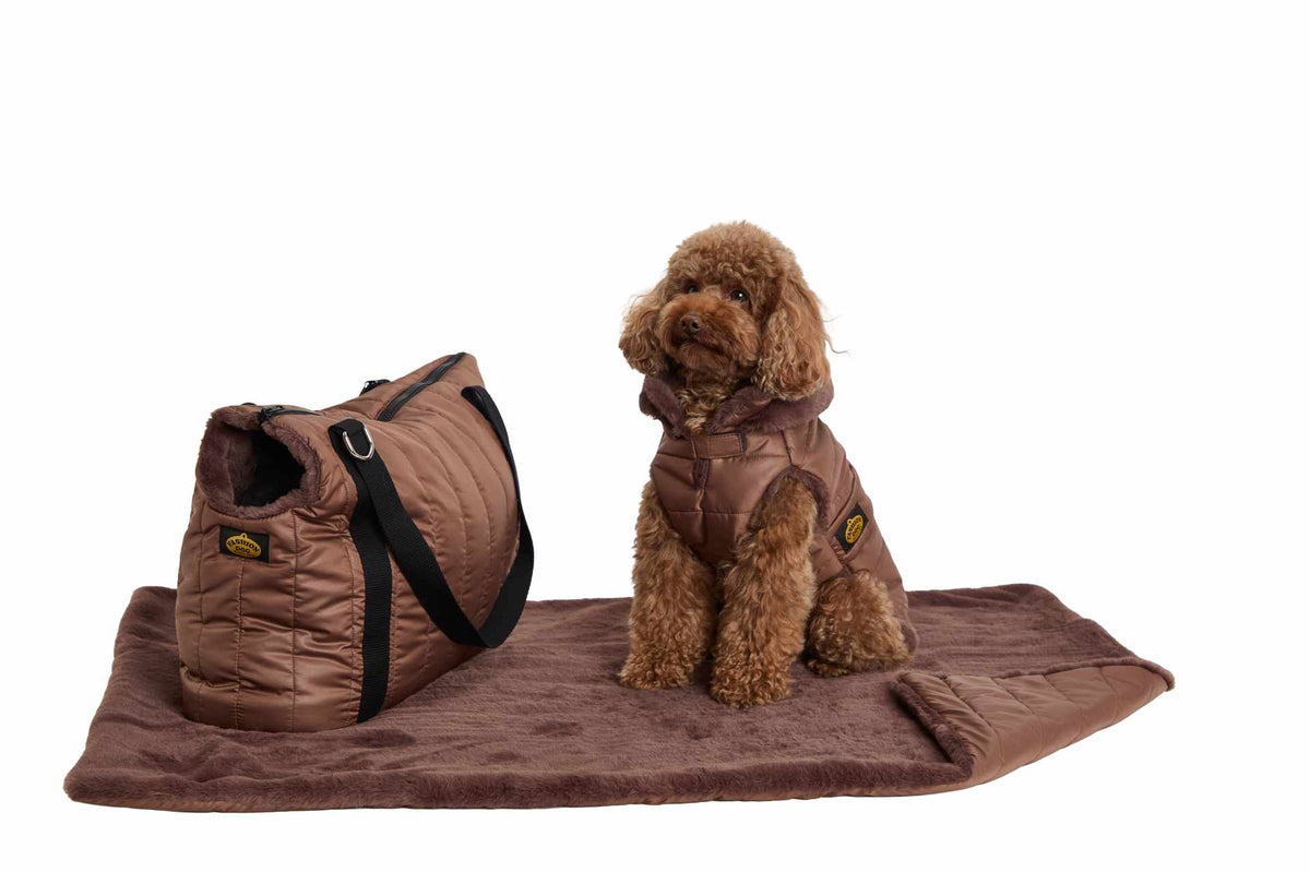 Copertina trapuntata con ecopelliccia - Fashion Dog