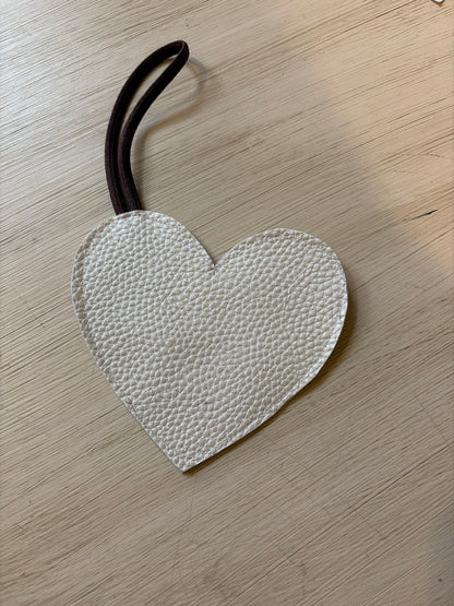 Porta sacchetti Cuore in ecopelle  - Da Tommy Pet Boutique