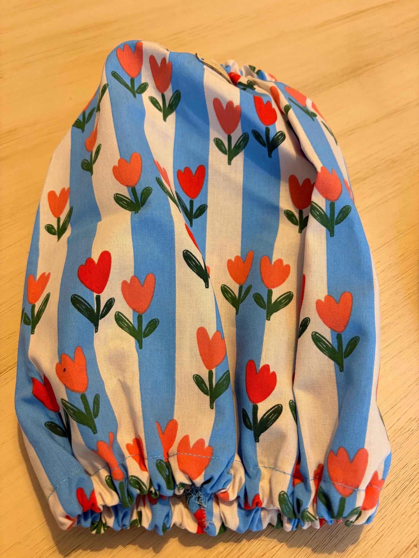 Paraorecchie Estivi in Cotone "Tulips"  - Da Tommy Pet Boutique