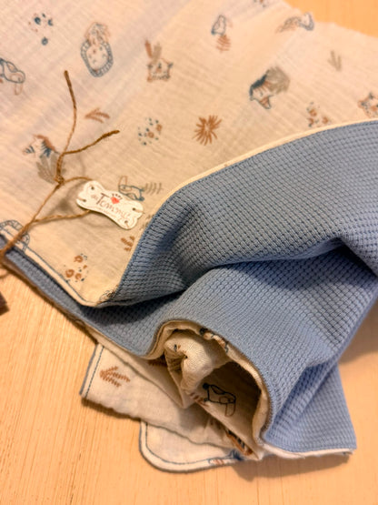 Copertina double maglia e mussola - Da Tommy Pet Boutique