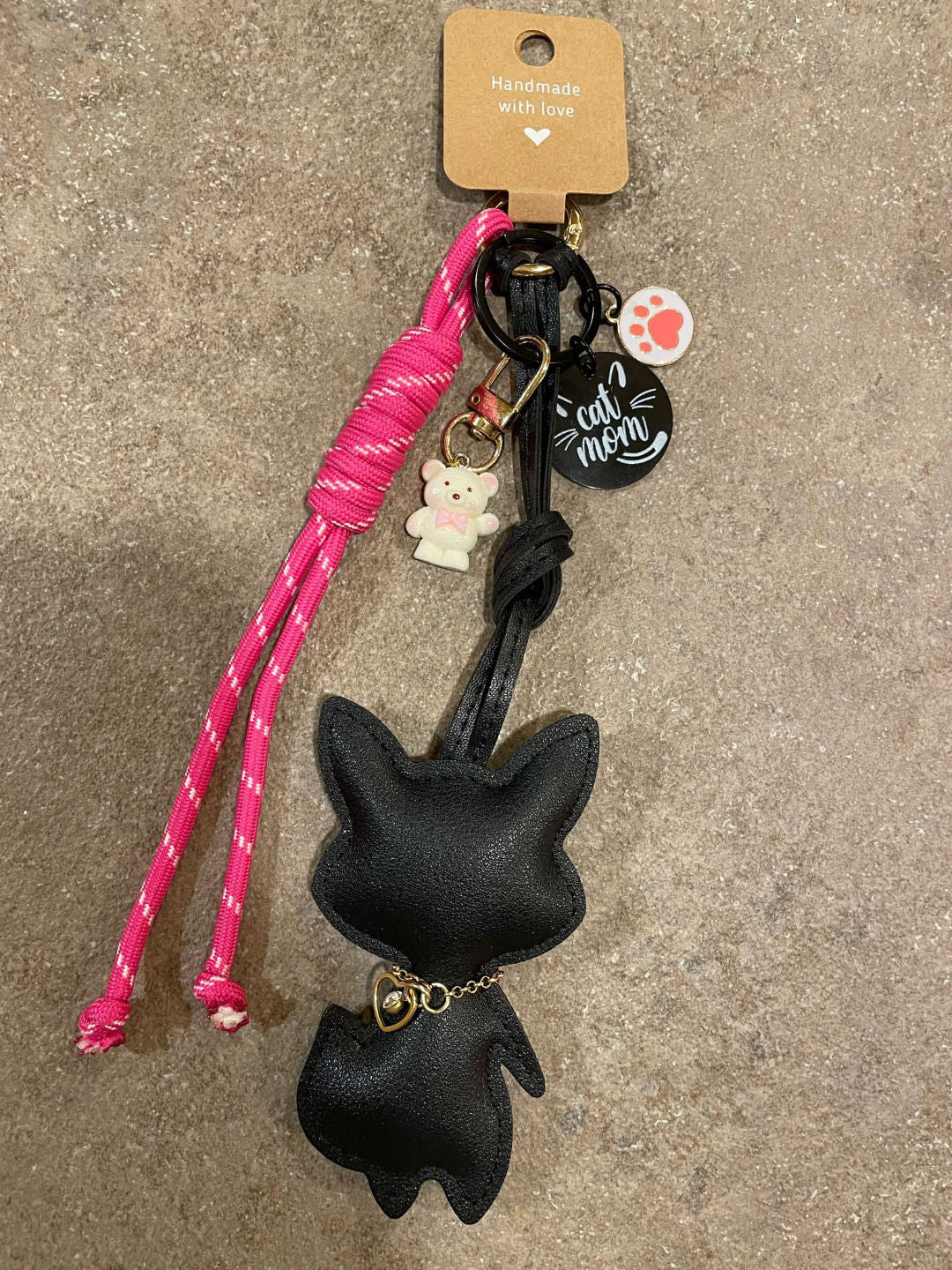 Portachiavi / Porta Cellulare / Charms per borse e trasportini "Festa della Mamma" - Da Tommy Pet Boutique