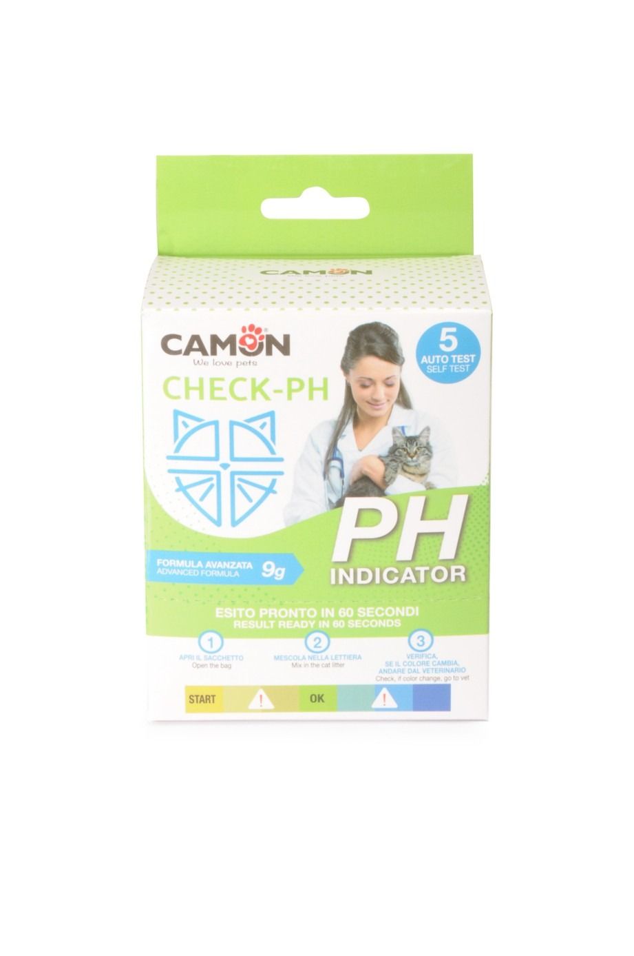 Test per urine Gatto "Check PH" - Camon