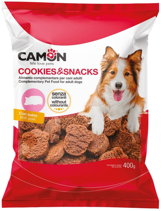 Biscotti '"Cookies&Snacks Paws al Maiale" - Camon