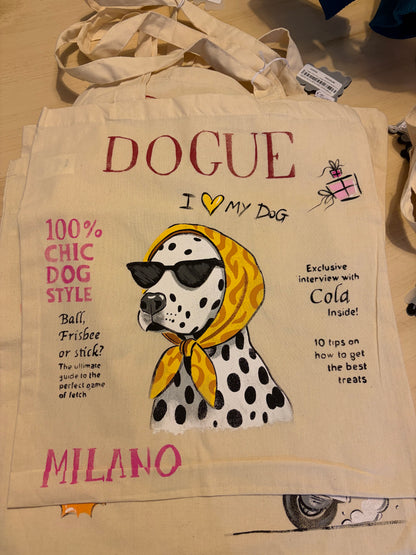 Borsa Shopper "Handmade For U" - I Love My Dog