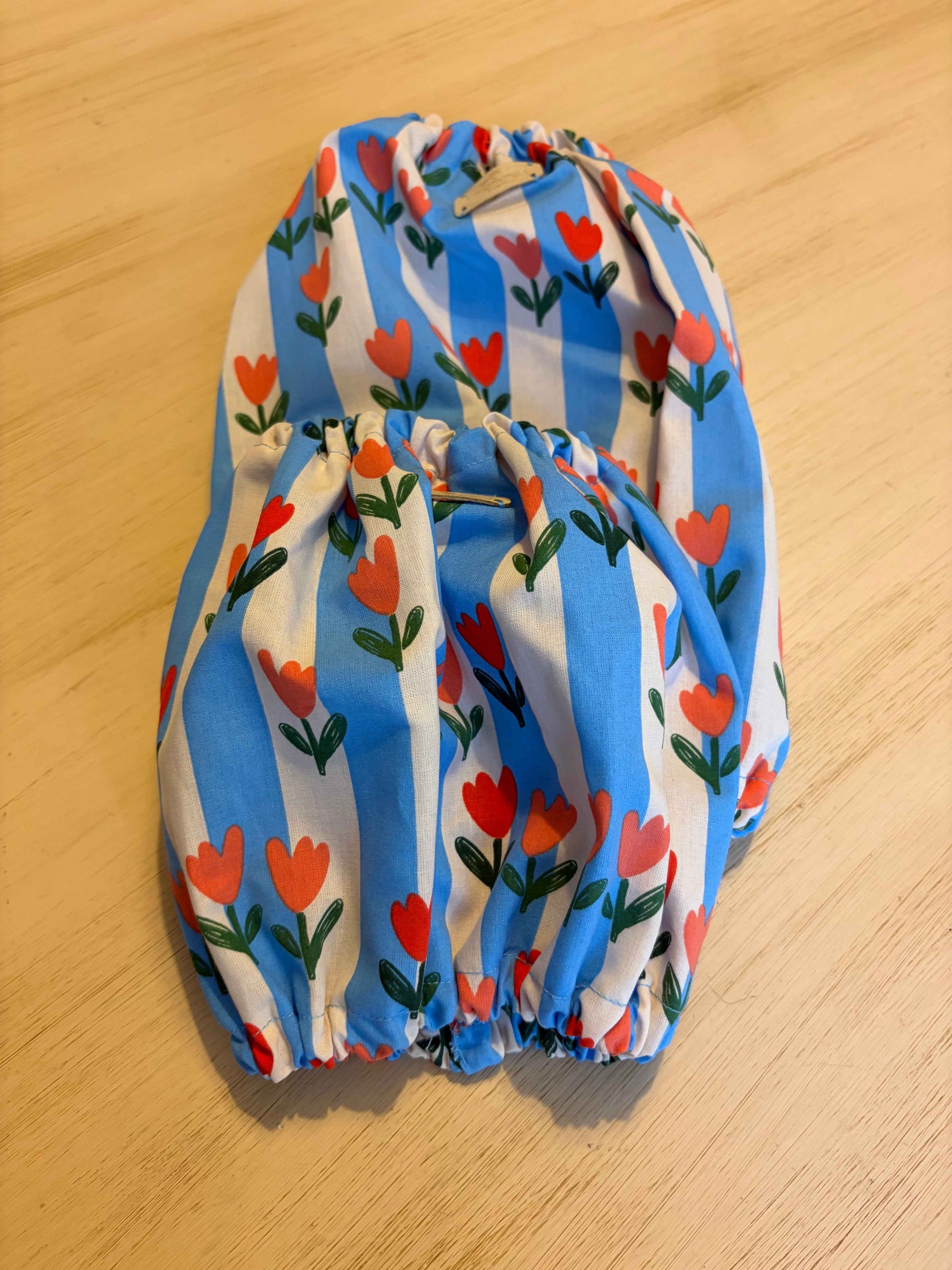 Paraorecchie Estivi in Cotone "Tulips"  - Da Tommy Pet Boutique