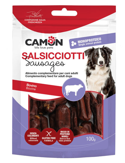 Snack Mini Salsicce di manzo - Camon